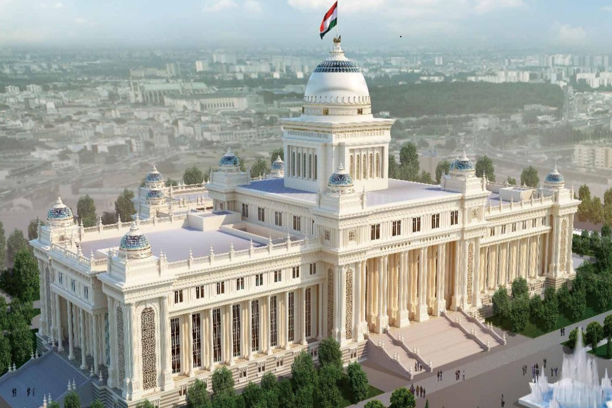援塔吉克斯坦议会大楼项目